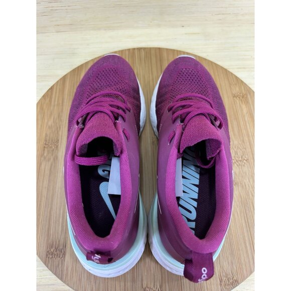 Nike Oddessy React 2 Flyknit Raspberry Athletic Running Shoes Womens Size 7 - Picture 6 of 8